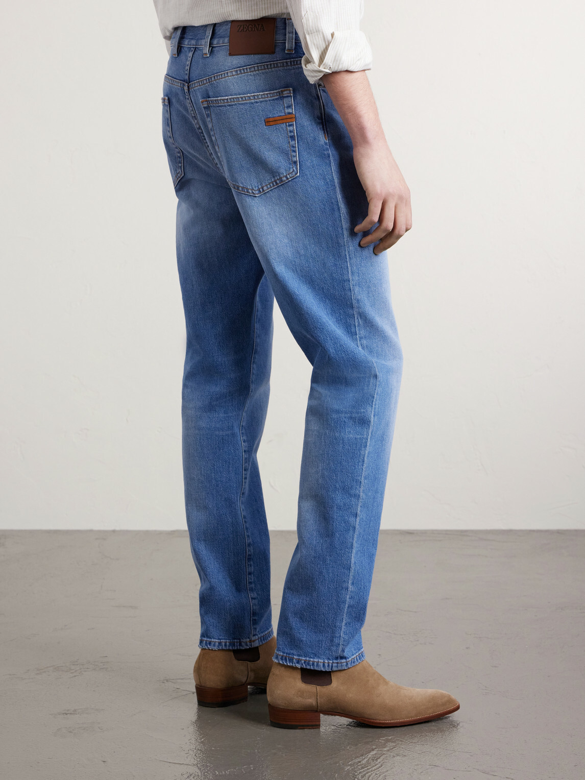 Zegna - Vintage House Straight-Leg Jeans - Blue