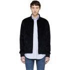 A.P.C. Navy Loulou Bomber Jacket