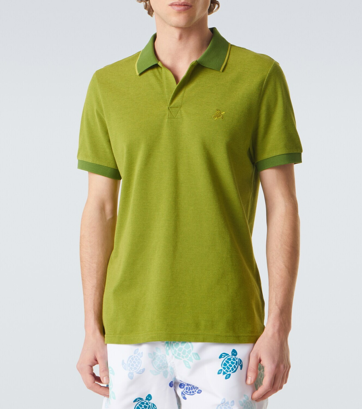 Vilebrequin Cotton piqué polo shirt