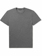 TOM FORD - Slim-Fit Cotton-Blend Jersey T-Shirt - Gray