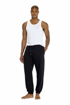 Diesel Sweatpants in peached cotton blend - Pants Mens in Black