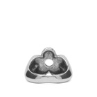 TwoJeys Men's Flower Ring in Sterling Silver