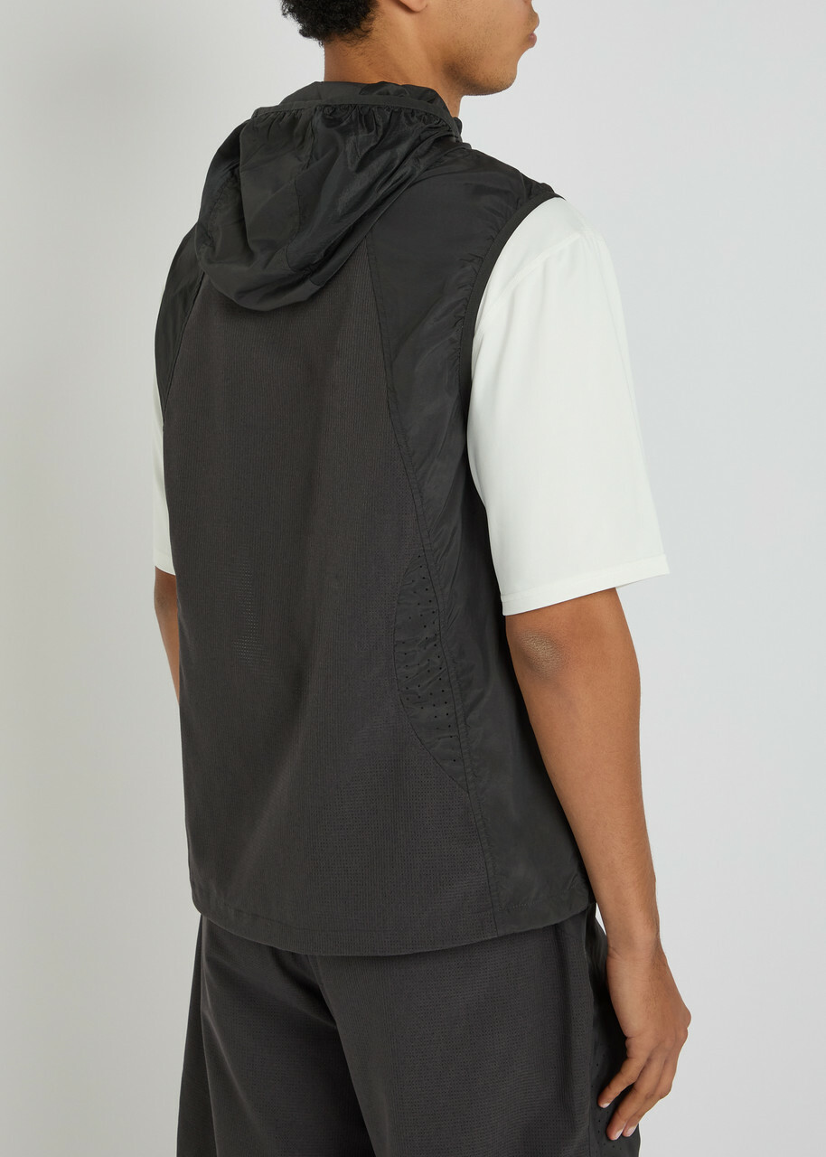 Hiking Patrol Orbit LT Hooded Nylon Vest Black