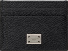 Dolce & Gabbana Black Plaque Card Holder