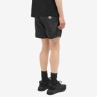 Moncler Men's Navajo Print Swim Short in Black