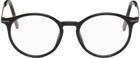ZEGNA Black Shiny Glasses