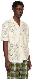 Andersson Bell Off-White Asymmetric Shirt