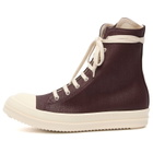 Rick Owens DRKSHDW Women's High Top Sneakers in Scab Wax/Milk
