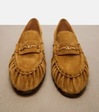 Valentino Garavani VLogo suede loafers