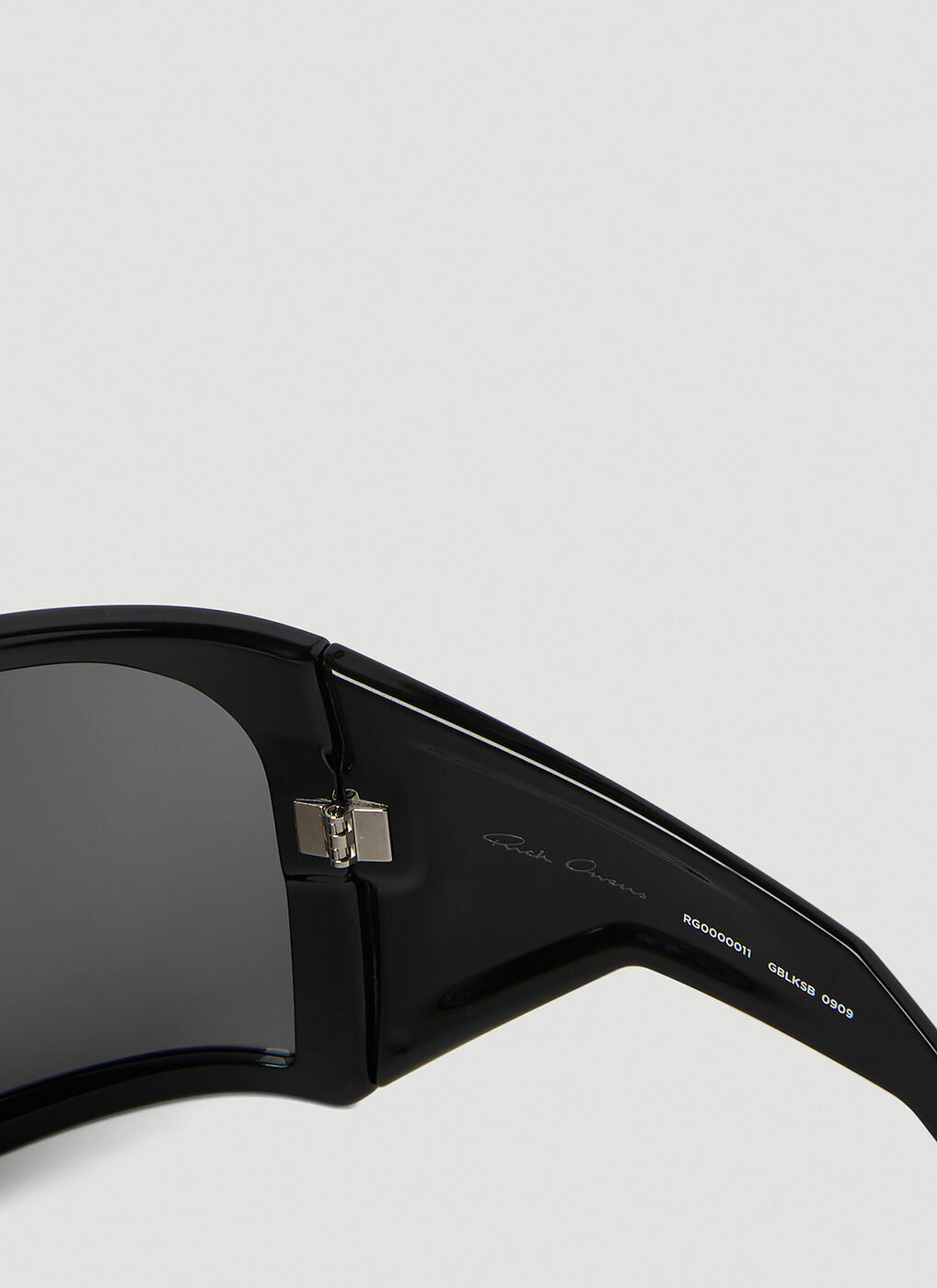 サングラス Kriester Mask Sunglasses Rick Owens - Kriester Mask Sunglasses in Black Rick Owens