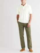 Anderson & Sheppard - Wool Polo Shirt - Neutrals