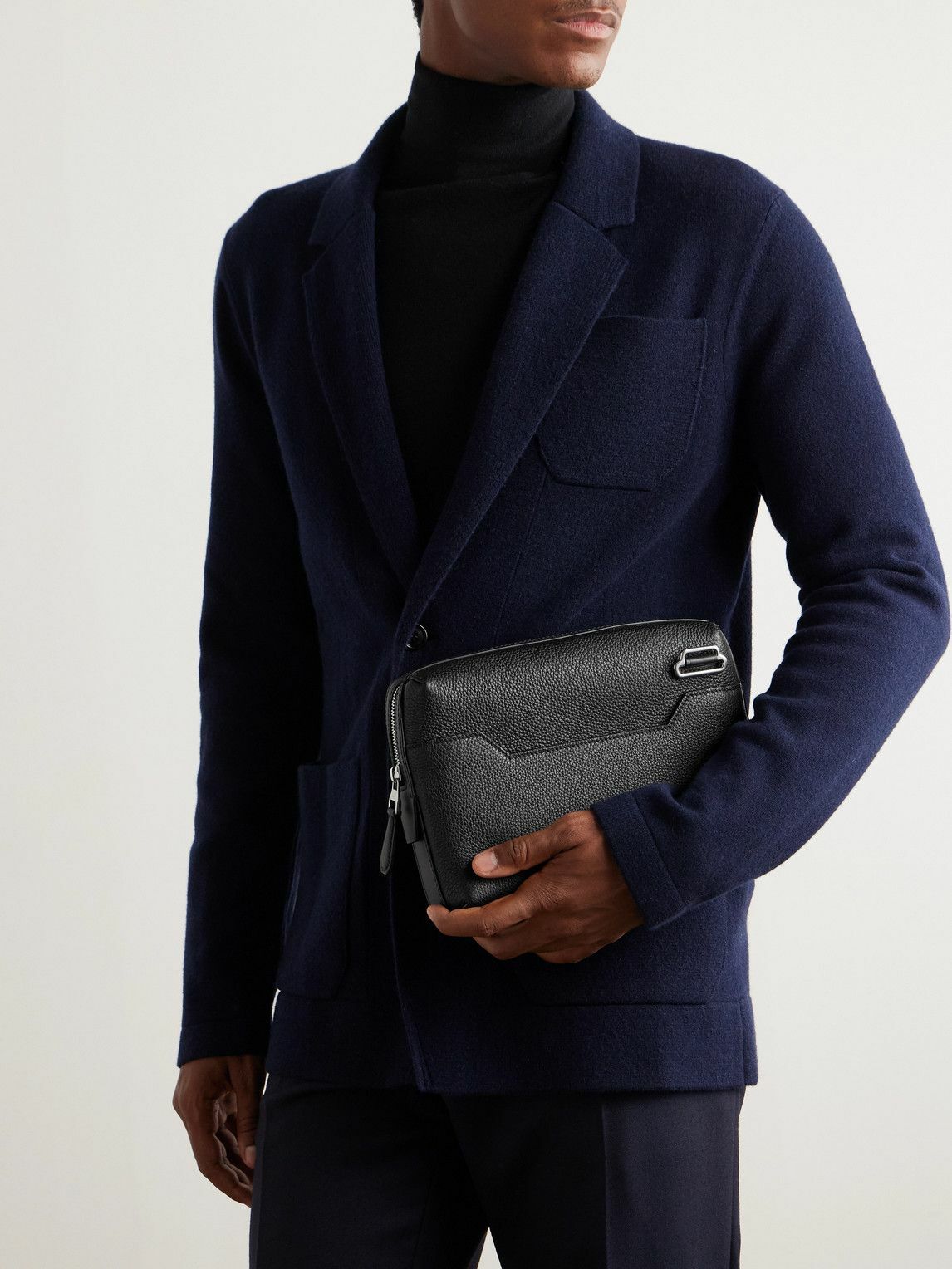 Dunhill - 1893 Harness City Full-Grain Leather Messenger Bag