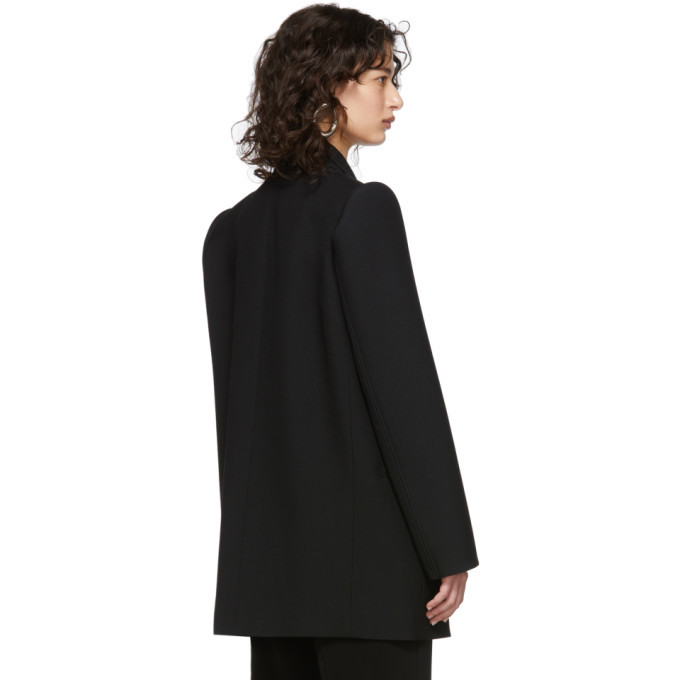 Balenciaga Black Suspended Shoulder Blazer Balenciaga