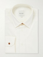Paul Smith - Striped Cotton and Silk-Blend Shirt - White