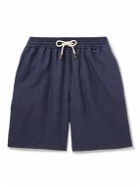Rubinacci - Straight-Leg Mid-Length Swim Shorts - Blue