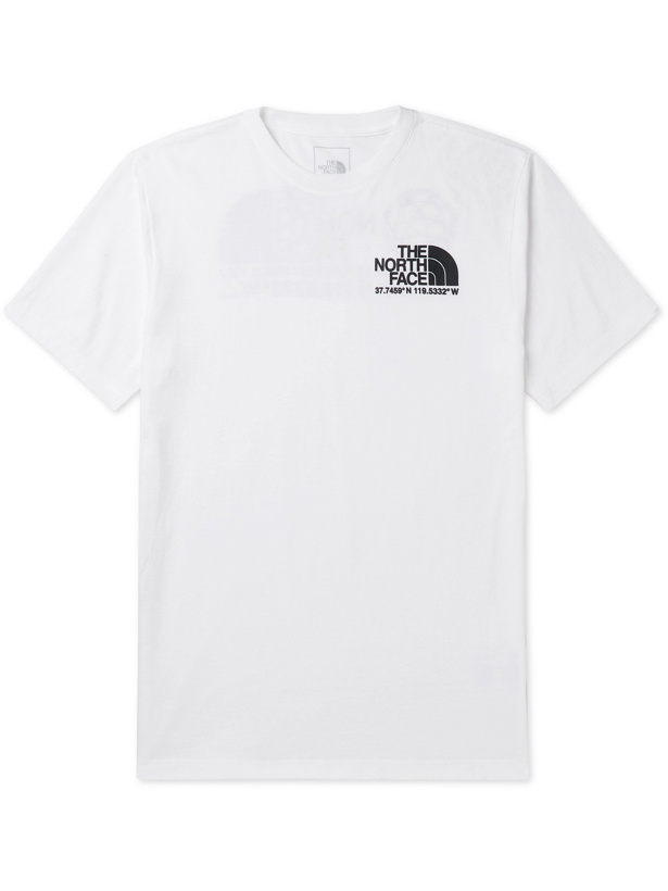 Photo: THE NORTH FACE - Logo-Print Cotton-Jersey T-Shirt - White - S