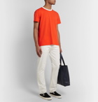Entireworld - Organic Cotton-Jersey T-Shirt - Orange