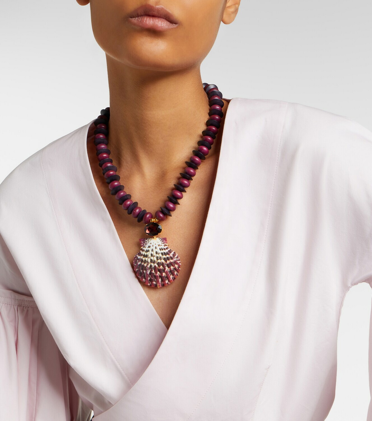 Jennifer Behr Miranda beaded pendant necklace