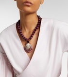 Jennifer Behr Miranda beaded pendant necklace