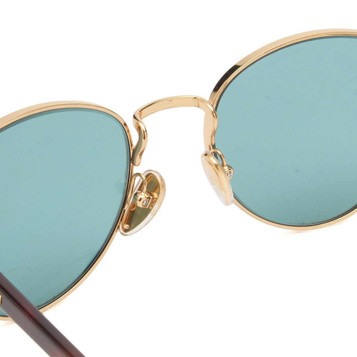 Prada Eyewear 0PR B51S Sunglasses in Shiny Gold/Lago 