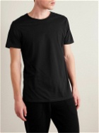 Derek Rose - Riley Cotton-Jersey T-Shirt - Black