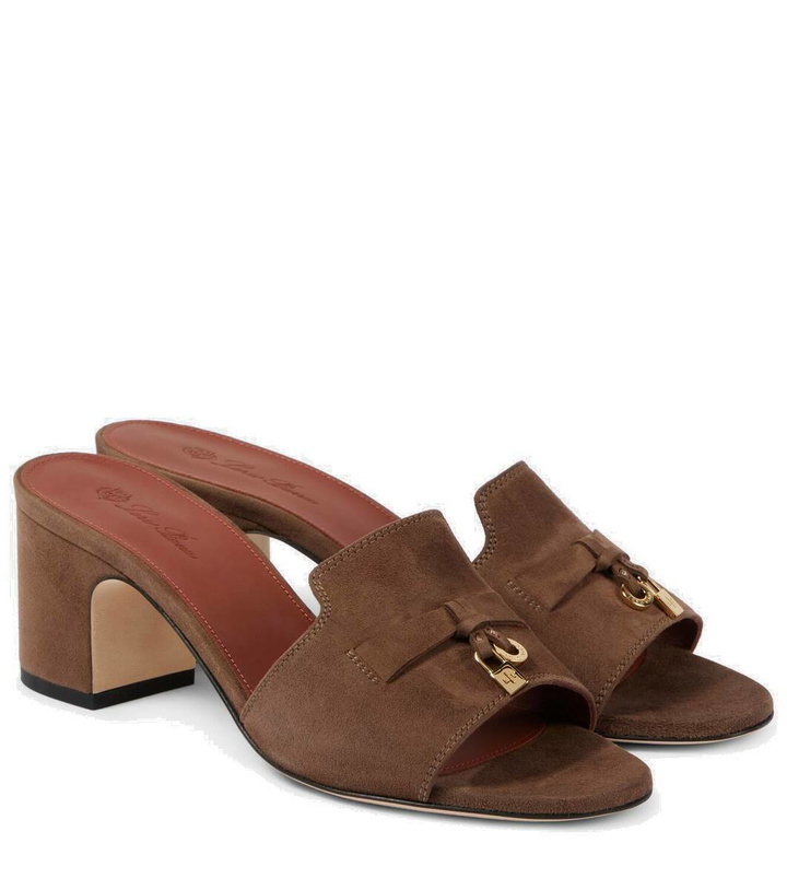 Photo: Loro Piana Summer Charms suede mules
