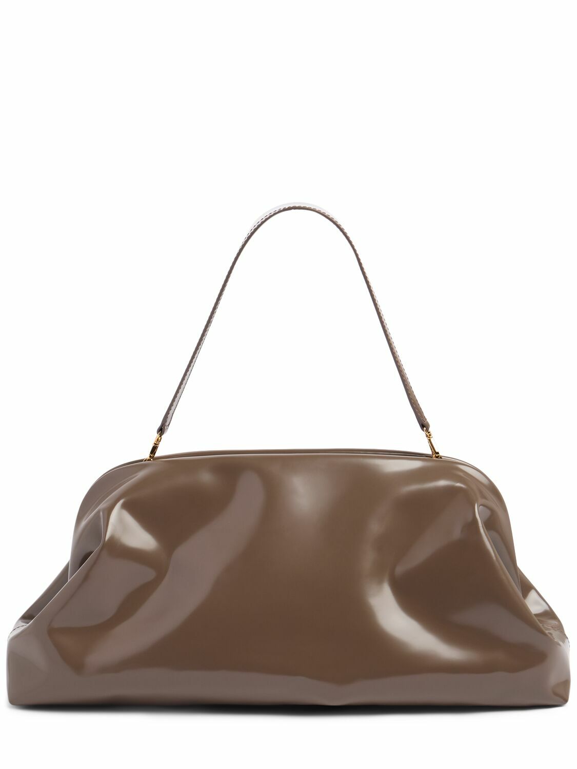 PHILOSOPHY DI LORENZO SERAFINI Polished Leather Shoulder Bag
