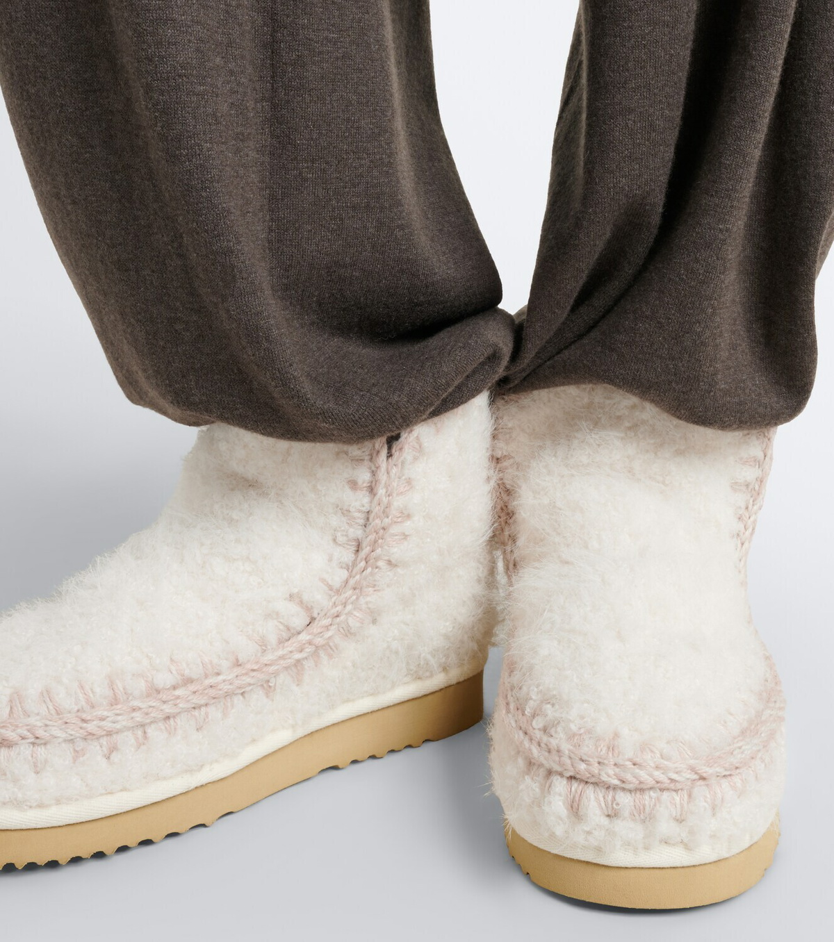 Mou 18 shearling ankle boots