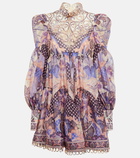 Zimmermann - Celestial Swirl printed minidress