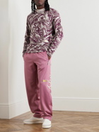 Abc. 123. - Logo-Appliquéd Jacquard-Knit Cotton Sweater - Pink