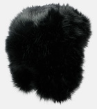 Ruslan Baginskiy Cotton-trimmed aviator hat