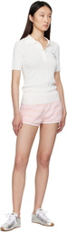 Sporty & Rich Pink 'SRC' Terry Shorts