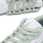 Air Jordan 1 Low SE GS Sneakers in White/Seafoam/Sail