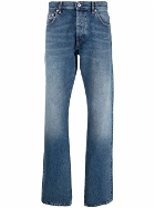 HERON PRESTON - Slim 5 Pockets Vintage Denim Jeans