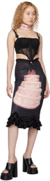 Nodress Black Stretchy Corset