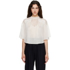 Isabel Marant Etoile White Parina Blouse