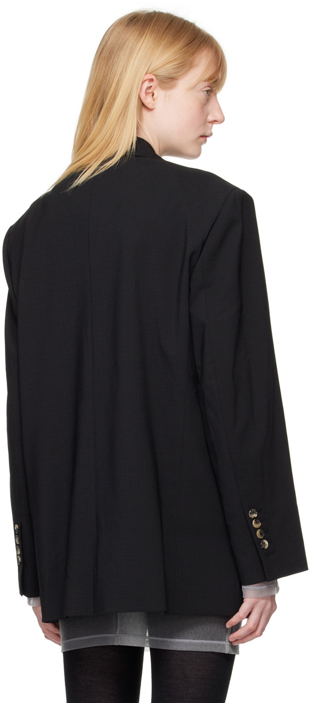 Recto Black Santal Blazer