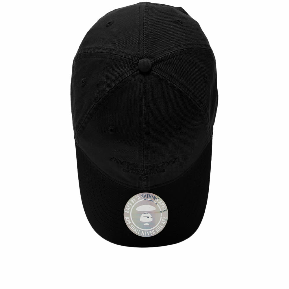 Men's AAPE Washed Cap in Black AAPE by A Bathing Ape