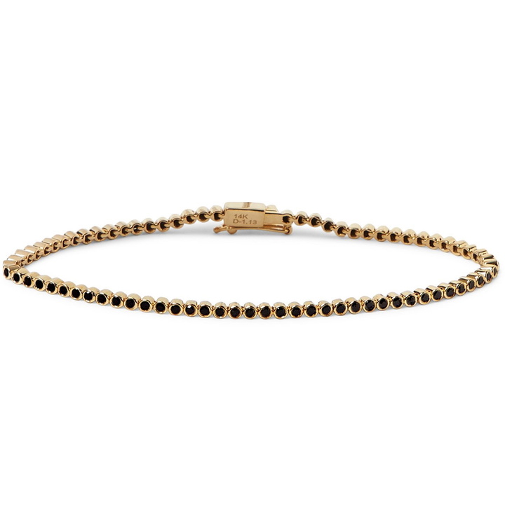 Photo: Luis Morais - 14-Karat Gold Diamond Bracelet - Gold