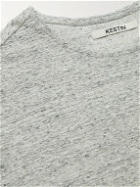 Kestin - Stac Slub Cotton-Jersey T-Shirt - Gray