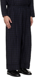 Toogood Black & Blue 'The Baker' Trousers