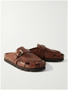 Grenson - Dale Leather Clogs - Brown