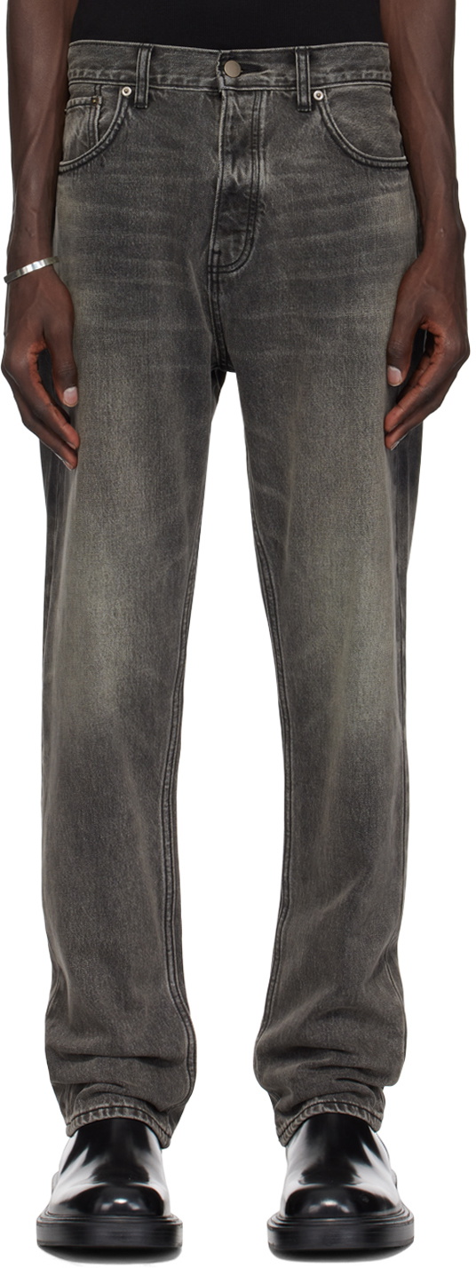 Fear of God ESSENTIALS Gray 5 Pocket Jeans Fear Of God