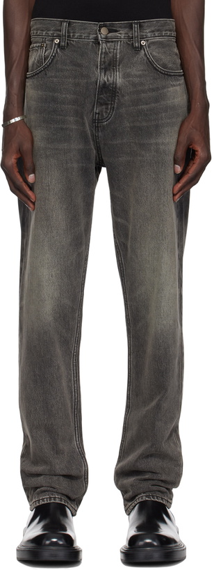 Photo: Fear of God ESSENTIALS Gray 5 Pocket Jeans