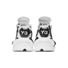 Y-3 Black and White Kaiwa Sneakers