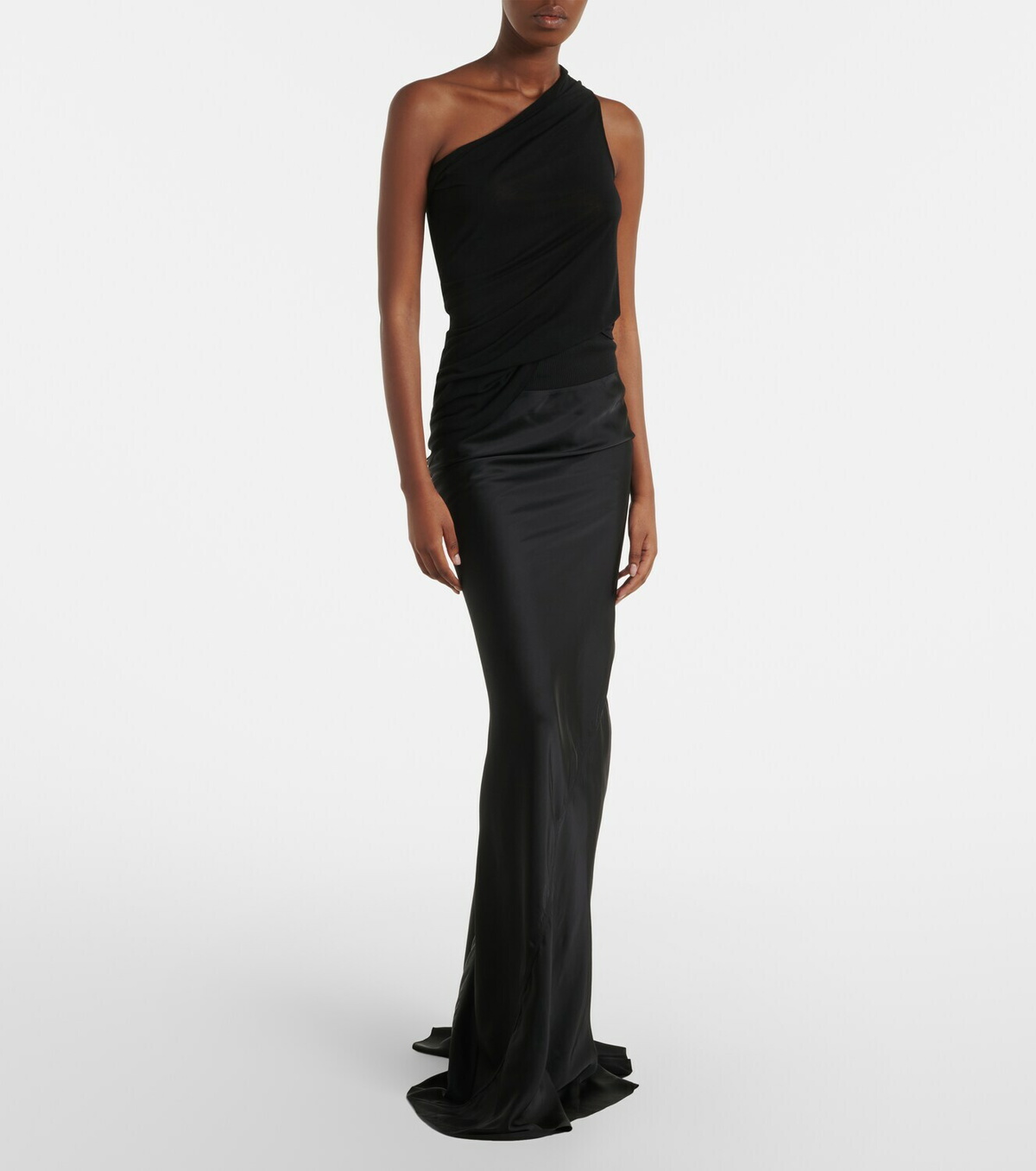 Rick Owens Athena one-shoulder top