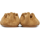 A.P.C. Beige Suede Ballerina Flats