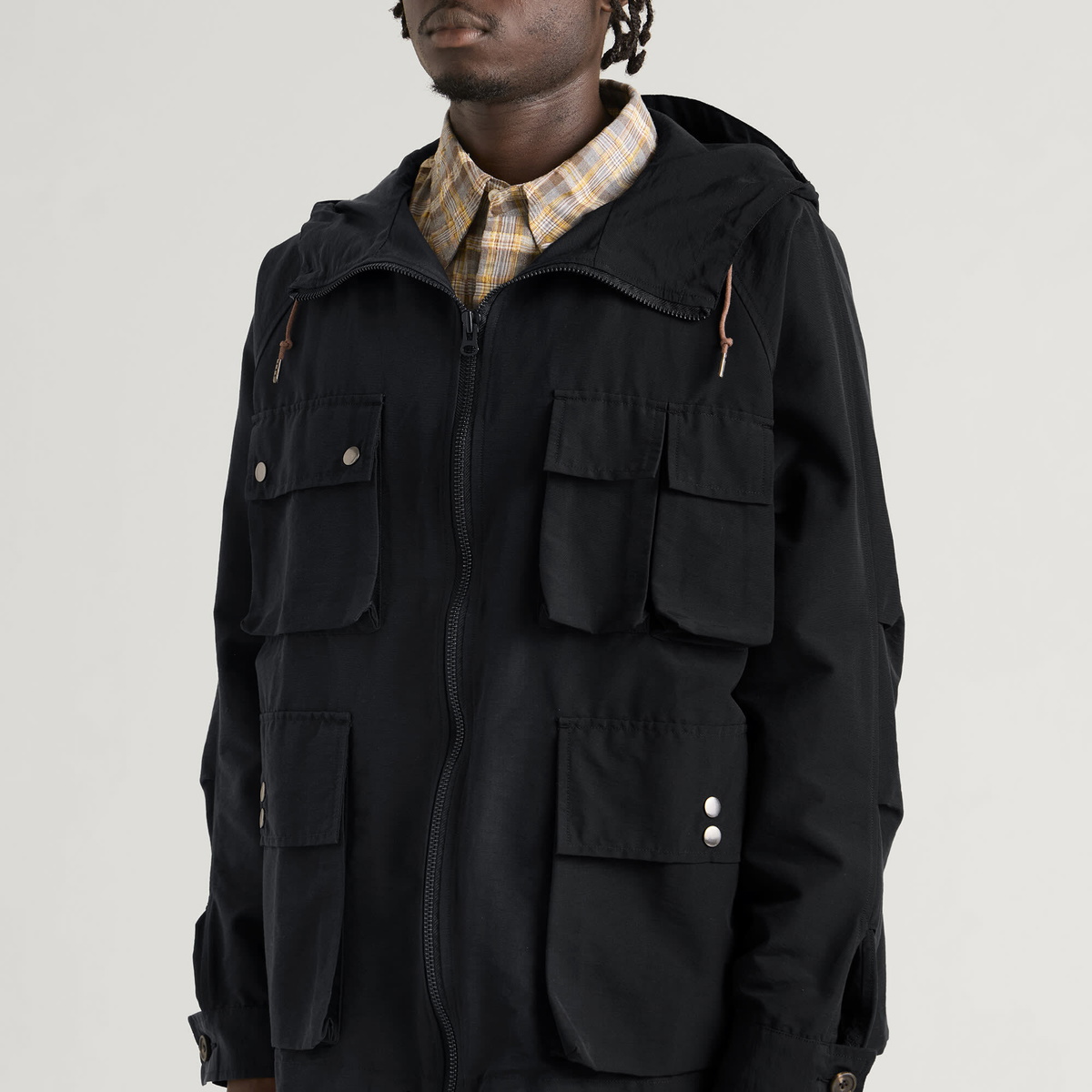 Café Mountain Men's Telemark Mountain Jacket in Black