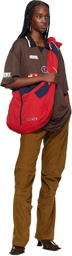 Martine Rose Red & Navy Track Jacket Tote