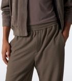Giorgio Armani Waffle-knit straight pants